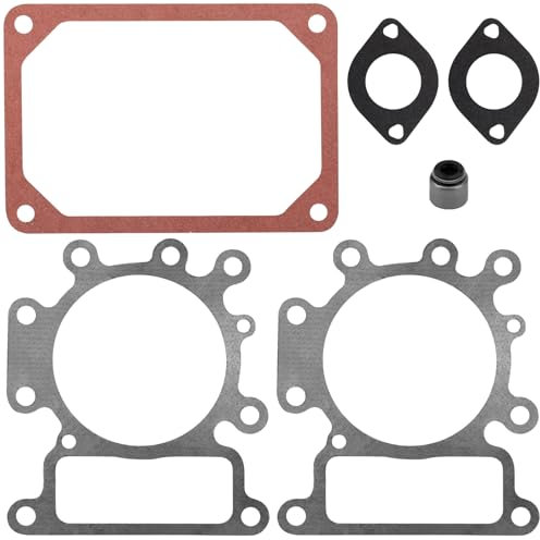 Joint de Soupape de Moteur Ensemble, Joint de Couvercle de Soupape Joint d'Admission pour Briggs Stratton 794152 690190 Moteur 31A807 31E877 31Q507 31R507