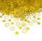 Amrzsallez Gold Star Confetti Glitter Sprinkles for Party Table Scatters Decoration Birthday Baby Shower Wedding Party Decor- Shiny, PVC Five-Pointed Stars