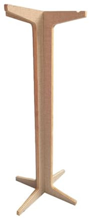 kowaku Support de carillon en bois pour carillon éolien, facile à assembler, support de carillon en bois, support de gong pour bureau, yoga, chambre à, Style A
