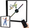 3D Hologram Fan, 45CM 3D Hologram Advertising Display Fan, 3D Holographic Video WiFi Projector with 576 LED Beads for Exhibitions, Shopping Malls, Cinemas, Airports,Advertising,Retail