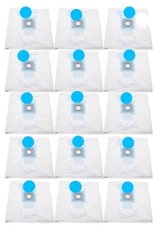 YJMYLTO Bolsa for Polvo Compatible con Bosch Tipo G Bolsas compatibles con aspiradora Bosch Tipo G Bolsas GL-30 GL-20 GL-40 GL-45 Bolsas BGL8508 Repuestos Sphera(15pcs)
