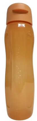 Tupperware to Go Eco Eco Eco Easy Flip Top Botella EcoEasy para ácido carbónico Aqua Slim Aquaslim XL de 500 ml, color naranja