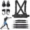 Boxing Resistance Bands, Boxen Training Resistance Band Strength Training Equipment Boxtraining für Zuhause Widerstandsbänder Set Resistenzbänder Ankle Straps für Boxtraining Trainingsgeräte