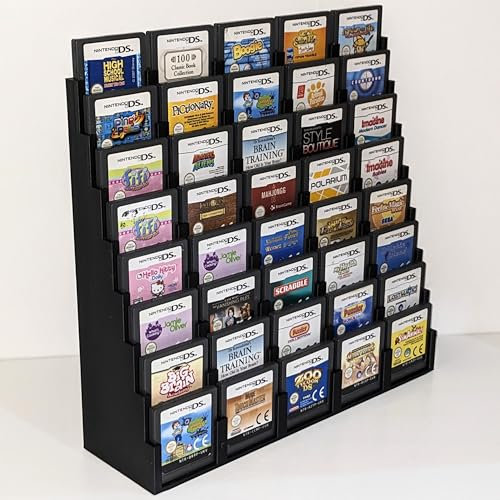 DS / 3DS 40 Retro Game Storage Holder Rack Display Stand