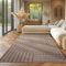 SIMPEX Skandinavischer Boho Teppich Einfarbig Beige 160x230 cm, Deko Teppich, 3D-Effekt, für Wohnzimmer und Schlafzimmer, Waschbar