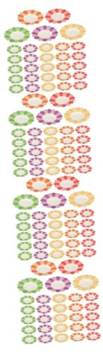 UKCOCO Bandeja De Papel Decorativo Platos Placa De Fiesta Placas De Fiesta Platos Festivos Papel 100 Piezas*4