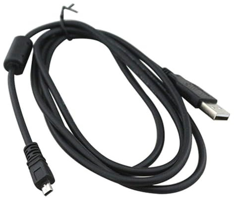 HDOYTXXM Cable USB 2.0 para cámara DSLR cargador para cámaras DSC W710 W730 W800 W810 W830 1 5 m