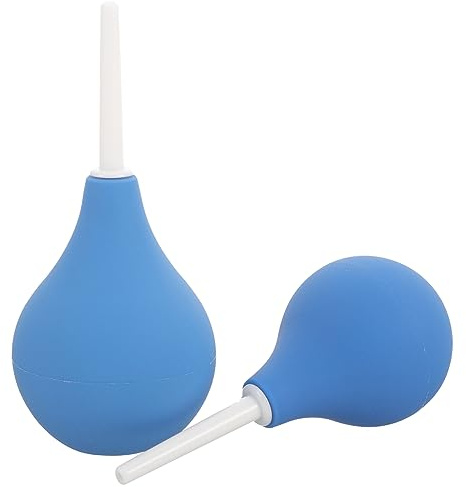 VALICLUD 2 Stück Ohrreinigungsbälle Klein 89 Ml Mittel 160 Ml Aus Robustem Material Für Sicheres Ohrenspülen Handliches Ohrreinigungswerkzeug Blau Für Erwachsene Und Kinder