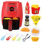 WOONEKY 1Set Friggitrice Ad Aria per Cucina con Cibo per Sviluppo Abilità Motorie e Abitudini