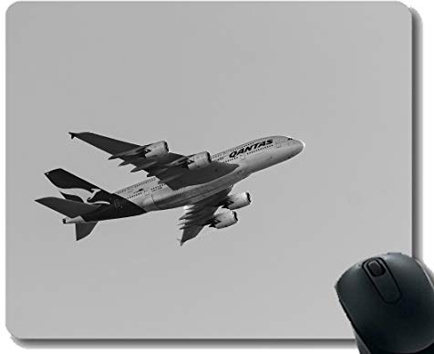 Büro-Schreibtischunterlage, Laptop Airbus A380 Mausunterlage Gaming Mausunterlage