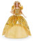 Barbie Signature poupée de Collection Joyeux Noël en Robe dorée, édition 2020, Jouet Collector, GHT54