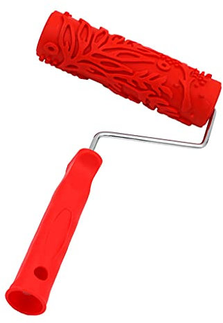 Amuzocity 7rouleau De Peinture De Motifs Floraux En Relief Assortis De - i