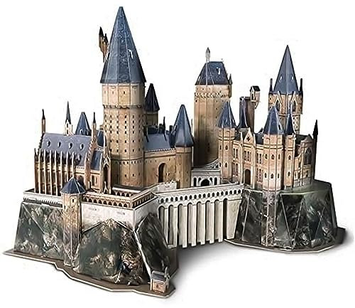 CubicFun | Harry Potter Hogwarts Schloss | Bauspiel | 3D Puzzle | 197 Teile | ab 8 Jahren | 60 Minuten