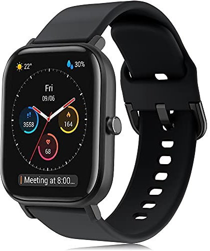 YASPARK Bracelet pour Amazfit GTS, 20mm Bracelet de Remplacement en Silicone Fitness Bracelet pour Amazfit GTS 2, Amazfit GTS 2 Mini, Amazfit Bip, Amazfit GTS 3, Amazfit GTS 2e, Amazfit GTR 42mm