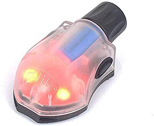 Luces de casco explorador de caza táctica, luces infrarrojas para casco militar aerotransportado que salvan vidas, soporte de velcro para acampar al aire libre, luces de rescate rápidas para casco.