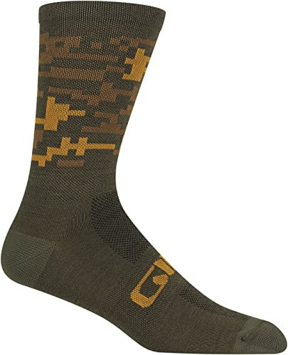 Giro Bike Seasonal Socke Trail Green Camo M