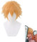 Chainsaw Man Denji Wig Cosplay Costume Golden Short Heat Resistant Synthetic Hair Halloween