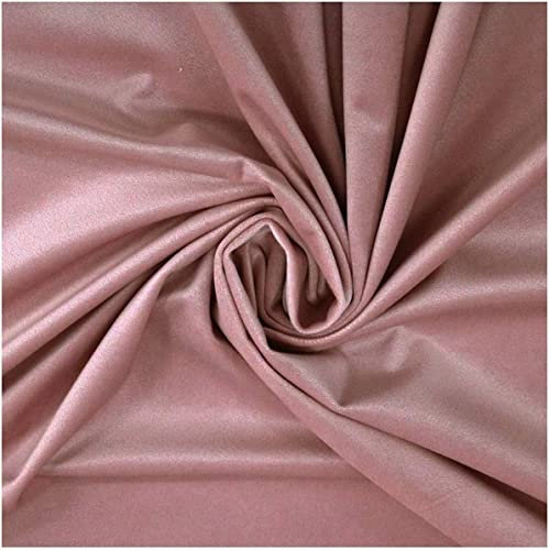 Russo Tessuti Tessuto Velluto MODELLABILE Tappezzeria Rivestimenti Cucito Creativo 50x150cm-25 Rosa Scuro