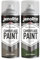 JENOLITE Peinture camouflage lot de 2 Vert Olive & Marron Boue 2 x 400ml - Idéal pour le modélisme, le paintball, l'airsoft, les véhicules militaires