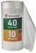 BB-Verpackungen 1x PROFI Luftpolsterfolie 0,4 x 10 m Versand, Verpackung, Umzug 2-lagig (1 Rolle) | 60 my stark, extrem robust, sehr leicht, 100% recycelbar