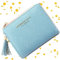 MAMIAN Portemonnaie Damen, Elegantes Damen Portemonnaie Klein in Blau, Vielfältiges kleines Damen Portemonnaie, ideal für den täglichen Gebrauch. Perfekt geeignet als Geschenk für Frauen und Mädchen