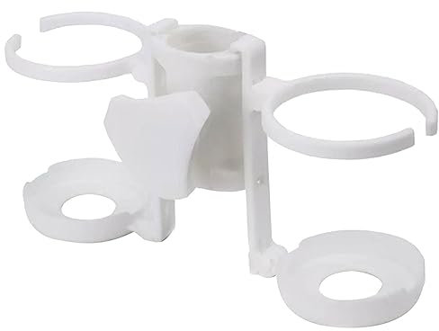 Dubbulon Portabicchieri per ombrellone - Porta Borraccia per Ombrellone Parasole - da Spiaggia multifunzionali Portabicchieri per Bottiglia d'Acqua, lattina, Birra, Bevanda, Cocktail,