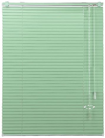 Sh000ad Veneziana in Alluminio Persiane Tapparelle,Tende da Sole Giorno e Notte,Verde Chiaro Oscuranti per Finestre Veneziane in Metallo Orizzontali 25mm Lama,Larghezza x Altezza (160x200cm)