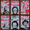 ZELAITE Halloween Fensterbilder Sticker, Halloween Fensterdeko, Halloween Fenster Dekorationen Statisch Doppelseitiger Druck Halloween Deko (B)