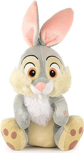 Klopfer Kaninchen THUMBER Plüschtier, 37 cm aus dem Film Bambi – mit Sound – Original SAMBRO berühmt