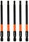 5 Pcs 6mm x 100mm Screwdriver Bit Set, Hex Impact Screwdriver Driver Bits, 1/4 Hex Shank, Anti Slip Drill Bits for Electric Hand Screwdrivers