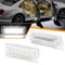 OZ-LAMPE LED Einstiegsbeleuchtung für BMW F20 F21 F22 F23 F45 F46 F87 F30 F31 F34 F35 F80 F32 F33 F36 F82 F83 F07 F10 F11 F18 F01 X1 E84 F48 X3 F25 X4 F26, Türleuchte mit Canbus,2PCS Weiß