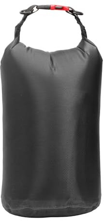 Ctrunit wasserdichte trockene Tasche, 3L 5L 10L 20L 35L Rollen Top trockener Sack mit Pfeife für Bootfahren Wandern Camping Kajak Kanu Schwimmen Snowboard Paddel Board (Schwarz 10L)