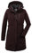 killtec Damen Funktionsparka/Parka mit abzippbarer Kapuze KOW 165 WMN PRK, dunkelweinrot, 44, 37726-000