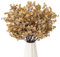 UXORSN 10 Stück Künstliche Blumen Schleierkraut Künstlich Gypsophila Sträuße Getrocknete Seide Kunstblumen wie Echt Fake Babysbreath Pflanze Dekor für Vase Hochzeit Blumenstrauß Party Tisch (Braun)