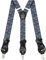 Kohentact Hosenträger Herren mit Clip- und Knopfbefestigung, inklusive 6 Knöpfe, 3,5 cm Breite Y-Form für Körpergrößen bis 200 cm Suspenders for Men 1 (Bohème-Stil)
