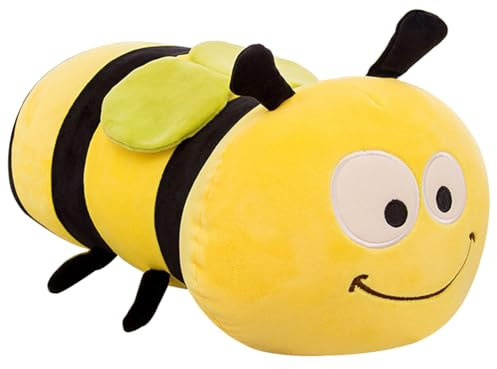 MEZHEN Biene Doll Plush Doll Plüsch Niedliche Tiere Plüschtiere Herbst Puppe Geschenk für Kinder Jungen Mädchen Geburtstag Kuscheltie Halloween Weihnachten