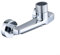 Hasaller Robinet de baignoire thermostatique cascade robinet mitigeur de douche à fixation murale robinet de salle de bain baignoire cascade robinet eau chaude et froide mitigeur 15 x 5 cm (argent)