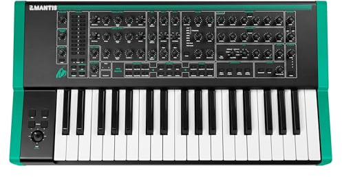 PWM MANTIS Hybrid-Synthesizer – 37 Tasten in voller Größe – Ausgang für Stereo-Kopfhörer