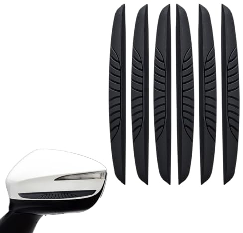 6 Pezzi Paracolpi Auto, Protezione Portiere, Proteggi Sportello, Bordo Protector per Specchietto Retrovisore, Porta, Dispositivi di Protezione per Bordi Della Portiera dell’auto, per Porte Auto,Garage