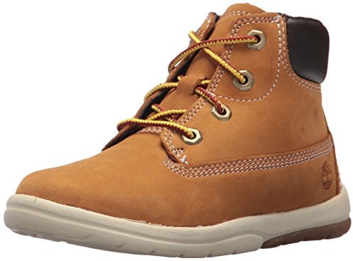 Timberland Toddle Tracks 6 inch (Toddler), Stivali Unisex-Bambini, Giallo Wheat Nubuck, 30 EU