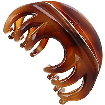LONEEDY - Pinzas de pelo de plástico antideslizantes para mujer, diseño tipo pulpo