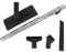 Maddocks Embout pour Sols Universel pour Aspirateur, Plastique, Noir