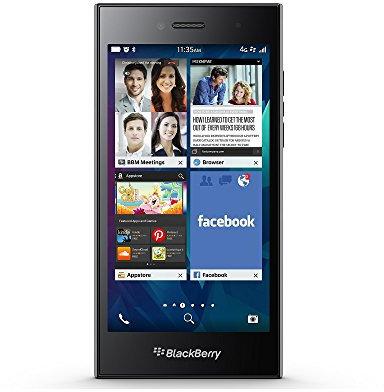 BlackBerry Leap Display 5 Touchscreen Ram 2GB Rom 16GB SIM singola 4G Grigio Black BlackBerry OS 10 (Ricondizionato)