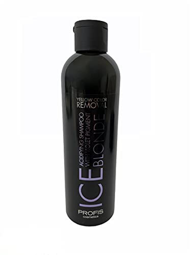Ice Blonde säurehaltige Silber Shampoo mit Granatapfel-Extrakte - 250 ml