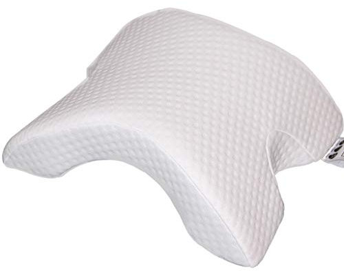 LANCHEN Arm Kuscheln gebogenes Memory-Schaum-Kissen Abnehmbarer Slow Rebound Tunnel geformt