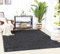 Surya Home Shaggy Berber Teppich - Flauschiger Teppich für Wohnzimmer, Esszimmer, Schlafzimmer, Langflor Hochflor Teppich flauschig - Teppich groß 200x290 cm, Wohnzimmerteppich in Dunkelgrau