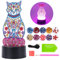 Basteln Mädchen 5 6 7 8 10 Jahre, Spielzeug ab 5 6 7 8 Jahre Mädchen Bastelset Geschenke für Mädchen Kinder ab 6-7-8-9 Jahre Jungs Diamond Painting Katze Bilder Nachtlicht Deko Geburtstag Geschenke