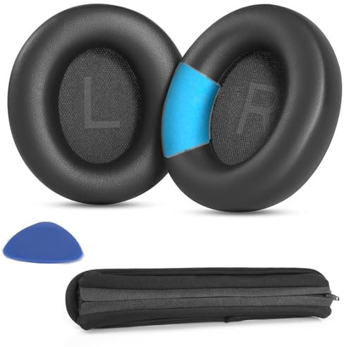 YunYiYi Q45 Ear Pads Replacement Compatible with Soundcore by Anker Space Q45 Adaptive Active Headphones (Set of 2)