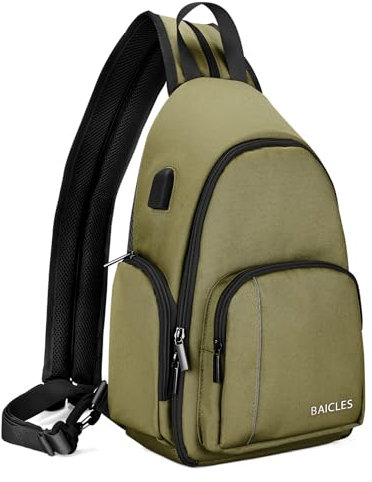 BAICLES Borsa per fotocamera a tracolla per fotocamera reflex per fotocamera reflex digitale reflex, custodia a tracolla impermeabile per fotocamera compatibile con Canon/Nikon/Sony (verde)
