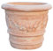 Biscottini Maceteros Decorativos Interior de Terracota L50xPR50xH44 - Vasos para hogar - Jarrones Decorativos Modernos - Macetas Decorativas Interior - Macetas Decorativas Exterior